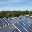 solar electric at commercial site